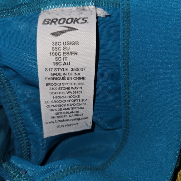 Brooks 38C Rebound Racer compression sports bra - Picture 4 of 10